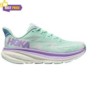 🆕BEST SELLER, HOKA Women's Clifton 9 Running Shoes, Sunlit